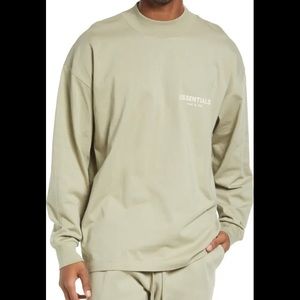 Fear of God Essentials Long Sleeve Tee - Seafoam